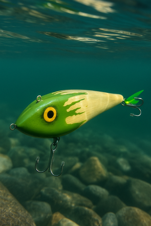 6" Wooden Retro Jerkbait