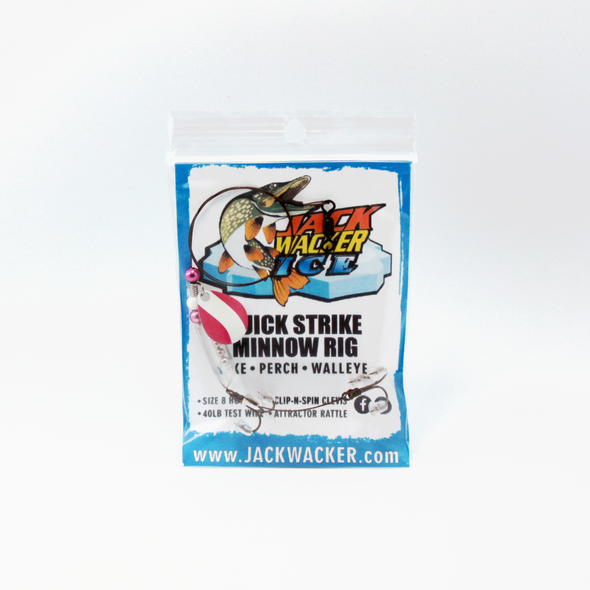 Jack Wacker ICE Quick Strike Minnow Rig