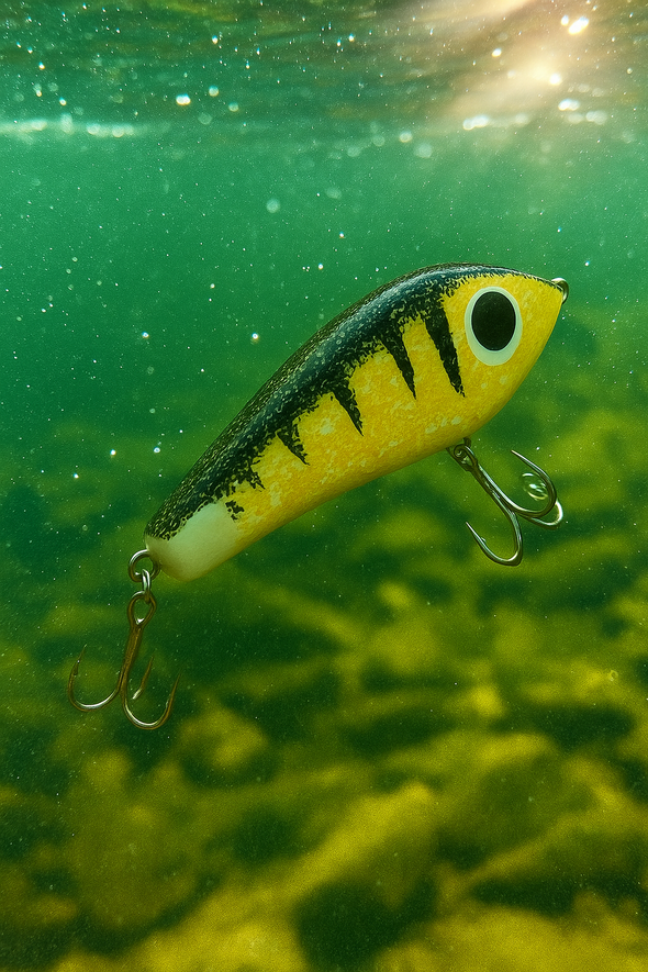 Yellow & Black Perch Jerkbait