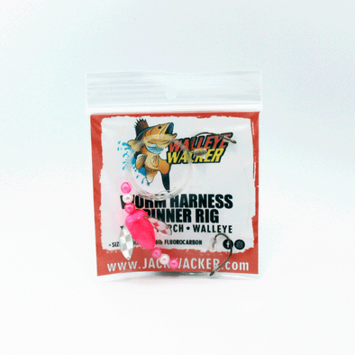 Walleye Wacker Worm Harness Spinner Rig, Jack Wacker Fishing Gear Company