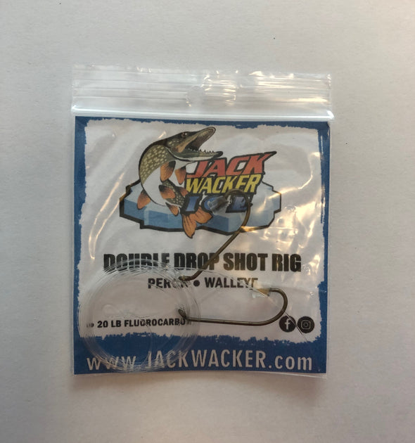 Jack Wacker ICE Double Drop Shot Rig