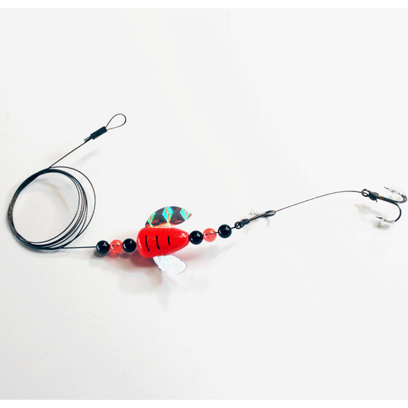 Winged Minnow Harness Spinner Rig, Jack Wacker Fishing Gear Company