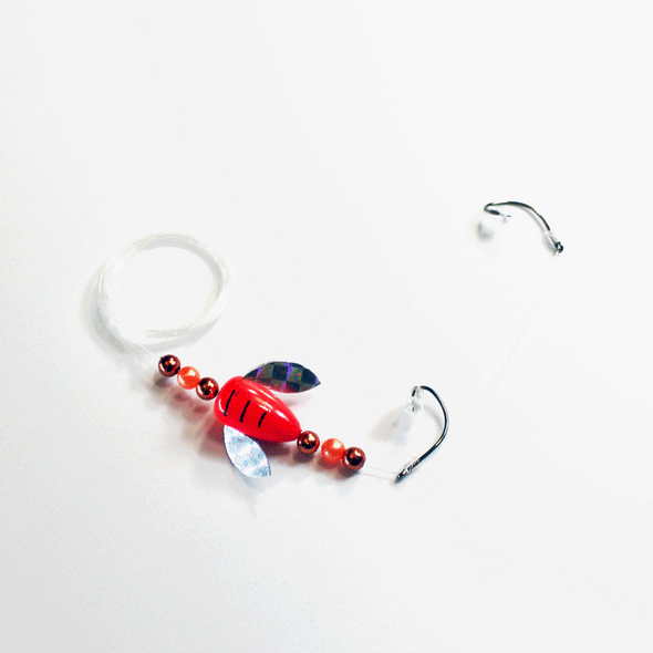 Walleye Wacker Worm Harness Spinner Rig, Jack Wacker Fishing Gear Company