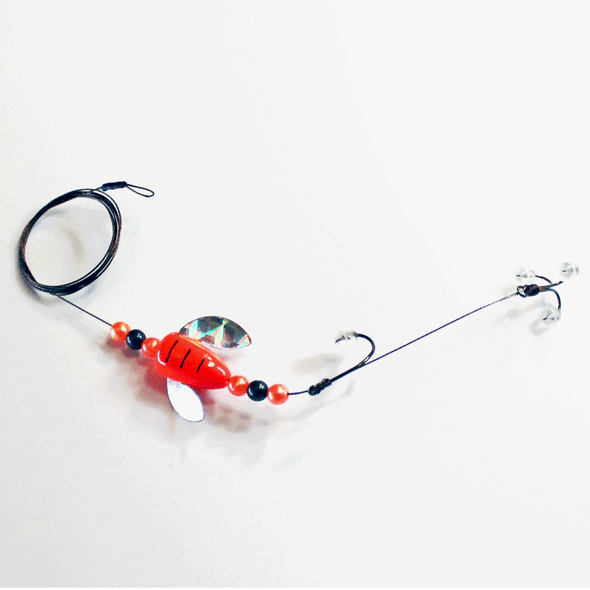 Winged Minnow Harness Spinner Rig, Jack Wacker Fishing Gear Company