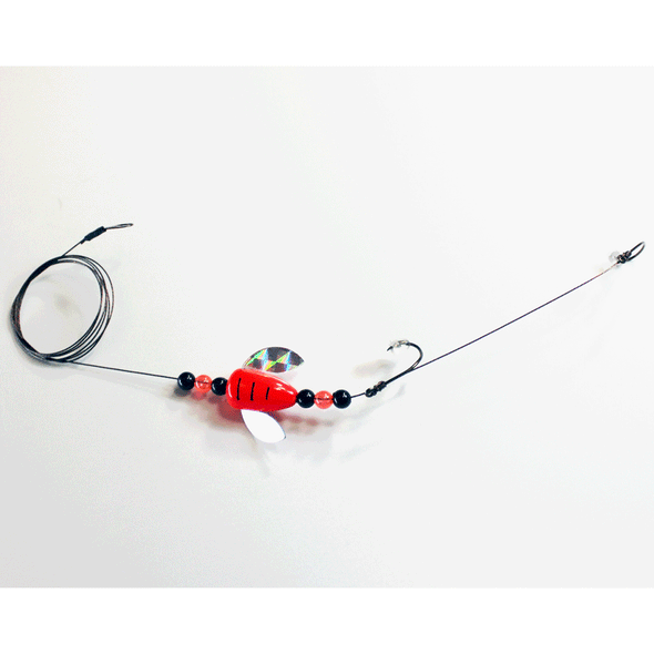 Winged Worm Harness Spinner Rig, Jack Wacker Fishing Gear Company