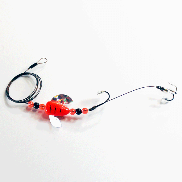 Winged Minnow Harness Spinner Rig, Jack Wacker Fishing Gear Company