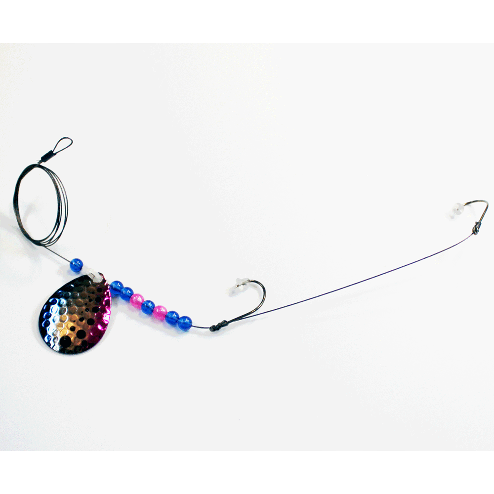 removable harness lug for spinners and small jigging reels