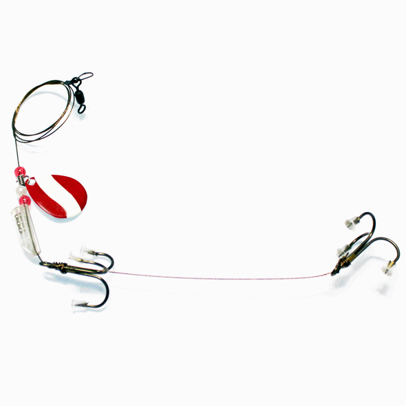 Jack Wacker Ice Quick Strike XXL Big Bait Rig, Jack Wacker Fishing Gear Company