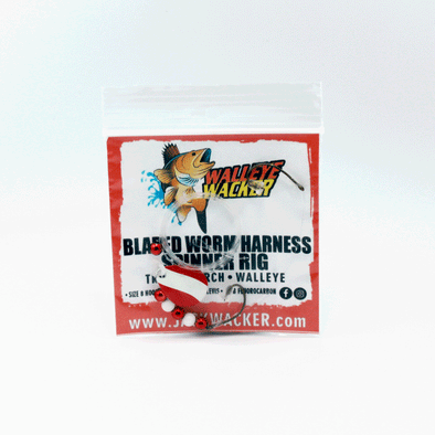 Walleye Wacker Bladed Worm Harness Spinner Rig, Jack Wacker Fishing Gear Company