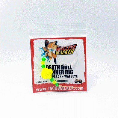 Walleye Wacker Death Roll Spinner Rig, Jack Wacker Fishing Gear Company