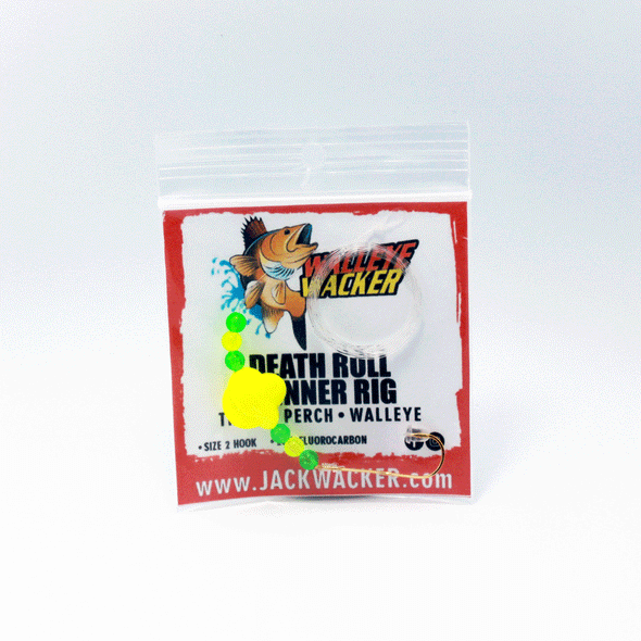 Walleye Wacker Death Roll Spinner Rig, Jack Wacker Fishing Gear Company