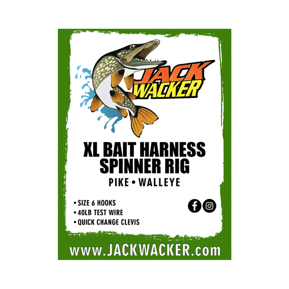 XL Bait Harness Spinner Rig, Jack Wacker Fishing Gear Company