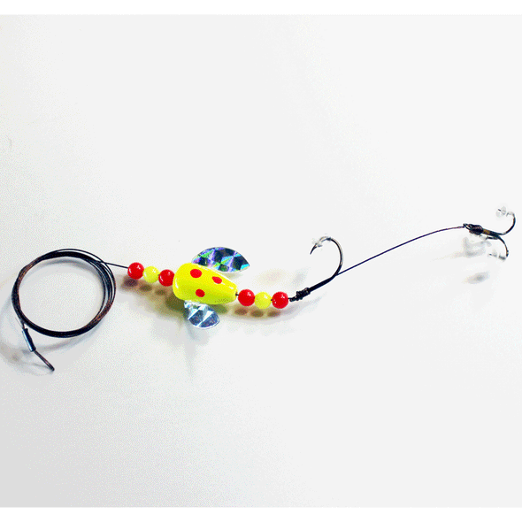 Winged Minnow Harness Spinner Rig, Jack Wacker Fishing Gear Company