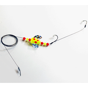 Winged Worm Harness Spinner Rig, Jack Wacker Fishing Gear Company