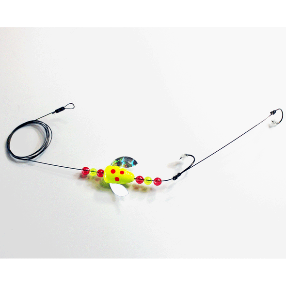 Winged Worm Harness Spinner Rig, Jack Wacker Fishing Gear Company
